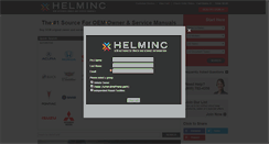 Desktop Screenshot of helminc.com