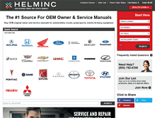 Tablet Screenshot of helminc.com